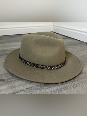 Stetson x Onward Reserve Crushable Wool Broadfield Hat/Fedora - Unisex- Large